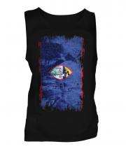Guam Grunge Flag Mens Vest