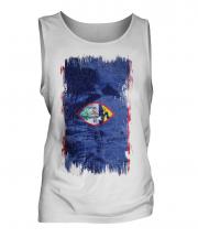 Guam Grunge Flag Mens Vest