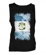 Guatemala Grunge Flag Mens Vest