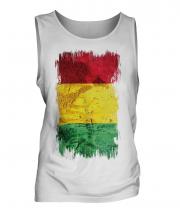 Guinea Grunge Flag Mens Vest