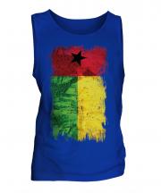 Guinea Bissau Grunge Flag Mens Vest