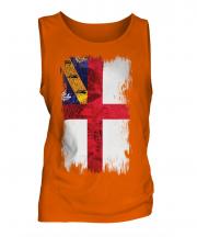Herm Grunge Flag Mens Vest