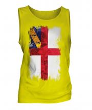Herm Grunge Flag Mens Vest