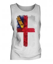 Herm Grunge Flag Mens Vest