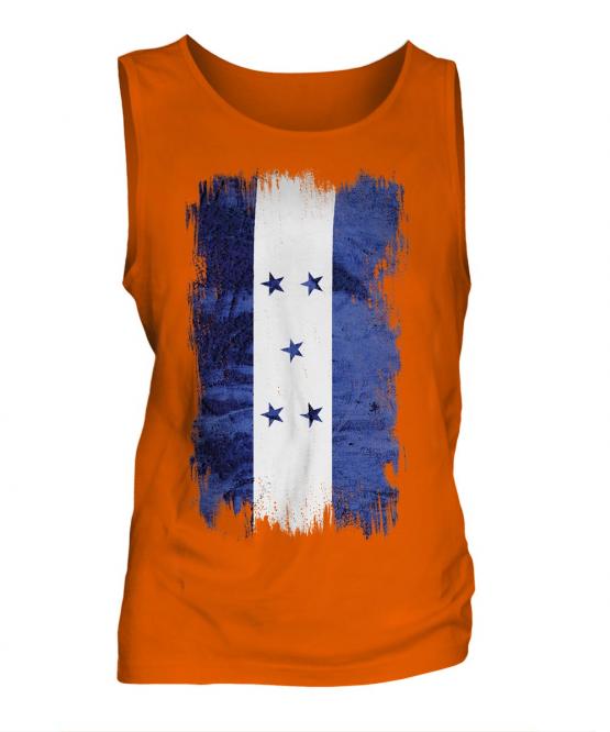 Honduras Grunge Flag Mens Vest