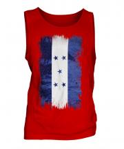 Honduras Grunge Flag Mens Vest