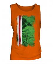 Ichkeria Grunge Flag Mens Vest
