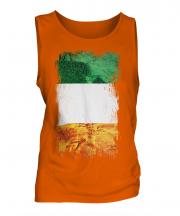 Ireland Grunge Flag Mens Vest