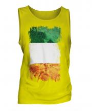 Ireland Grunge Flag Mens Vest