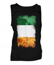 Ireland Grunge Flag Mens Vest