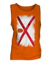 Jersey Grunge Flag Mens Vest