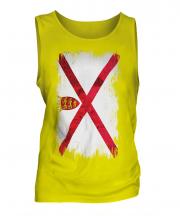 Jersey Grunge Flag Mens Vest
