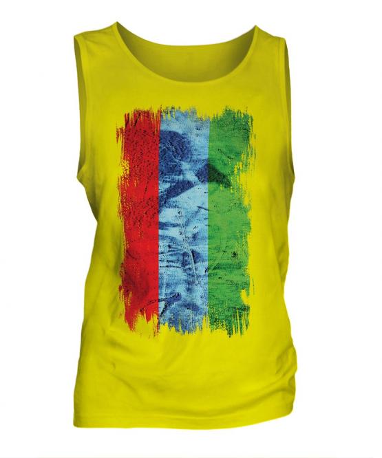 Karelia Grunge Flag Mens Vest