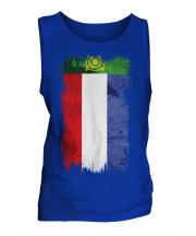 Khakassia Grunge Flag Mens Vest