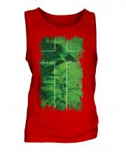 Ladonia Grunge Flag Mens Vest