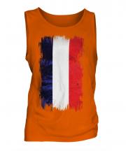 Los Altos Grunge Flag Mens Vest