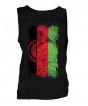 Malawi Grunge Flag Mens Vest