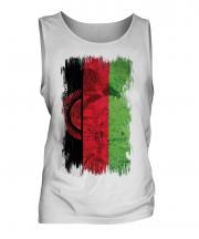 Malawi Grunge Flag Mens Vest