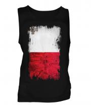 Malta Grunge Flag Mens Vest