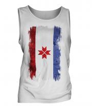 Mordovia Grunge Flag Mens Vest