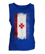 Mordovia Grunge Flag Mens Vest