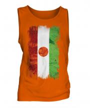 Niger Grunge Flag Mens Vest