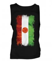 Niger Grunge Flag Mens Vest