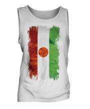 Niger Grunge Flag Mens Vest
