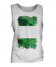 Nigeria Grunge Flag Mens Vest