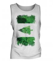 Norfolk Island Grunge Flag Mens Vest
