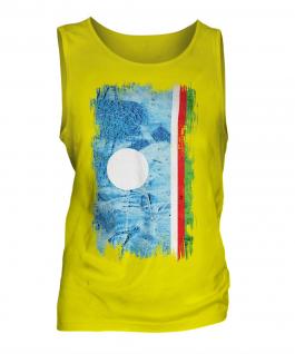 Sakha Republic Grunge Flag Mens Vest