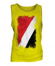 Sealand Grunge Flag Mens Vest