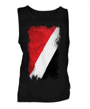 Sealand Grunge Flag Mens Vest