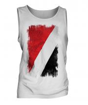 Sealand Grunge Flag Mens Vest