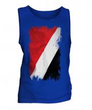 Sealand Grunge Flag Mens Vest