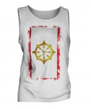 Sikkim Grunge Flag Mens Vest