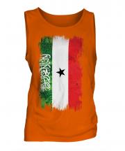 Somaliland Grunge Flag Mens Vest