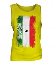 Somaliland Grunge Flag Mens Vest