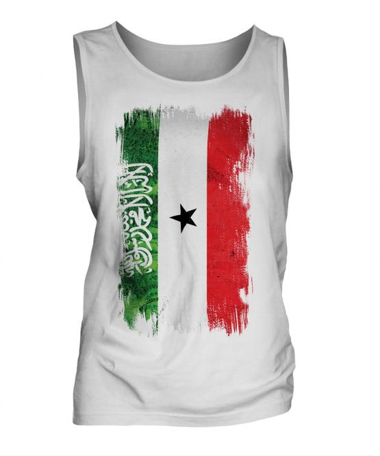 Somaliland Grunge Flag Mens Vest