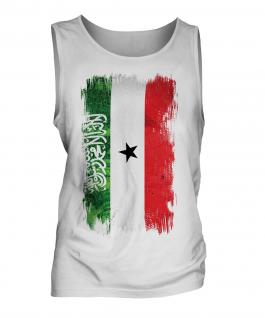 Somaliland Grunge Flag Mens Vest