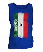 Somaliland Grunge Flag Mens Vest