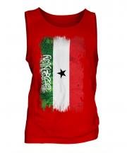 Somaliland Grunge Flag Mens Vest