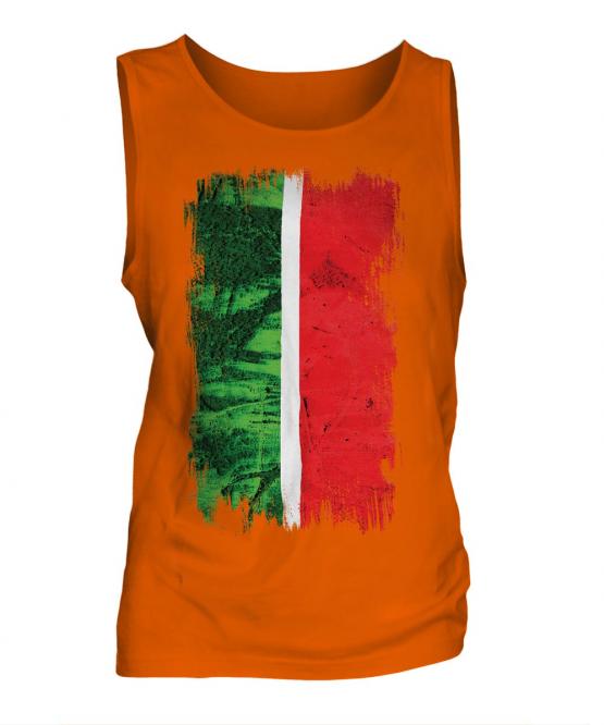 Tatarstan Grunge Flag Mens Vest