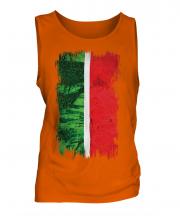 Tatarstan Grunge Flag Mens Vest