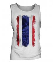 Thailand Grunge Flag Mens Vest