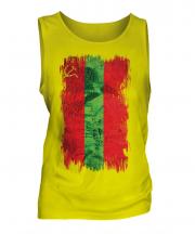Transnistria Grunge Flag Mens Vest