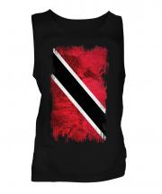 Trinidad And Tobago Grunge Flag Mens Vest