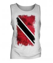 Trinidad And Tobago Grunge Flag Mens Vest