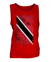 Trinidad And Tobago Grunge Flag Mens Vest