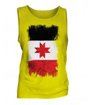 Udmurtia Grunge Flag Mens Vest